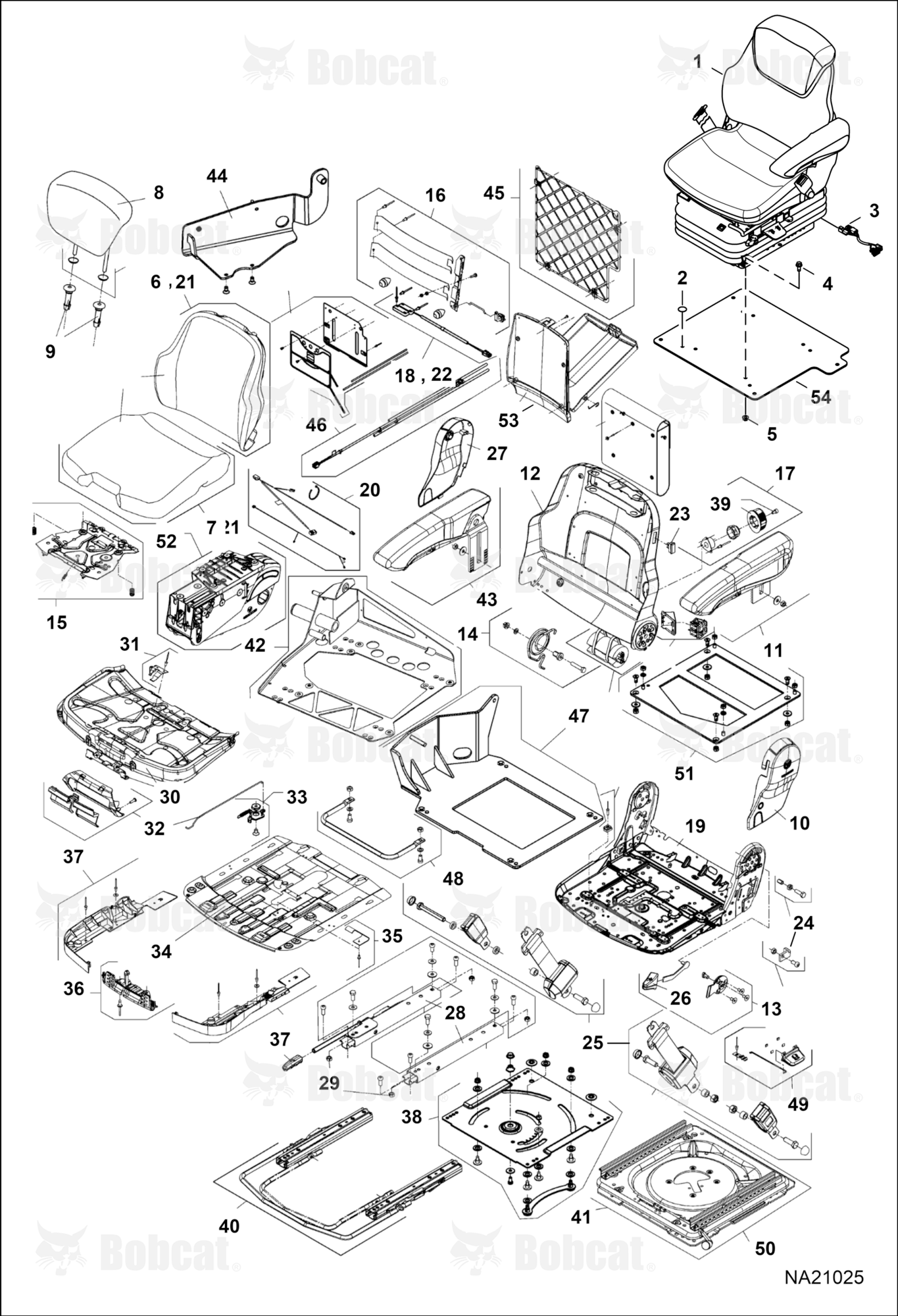 Seats (Air Suspension) (46885446)