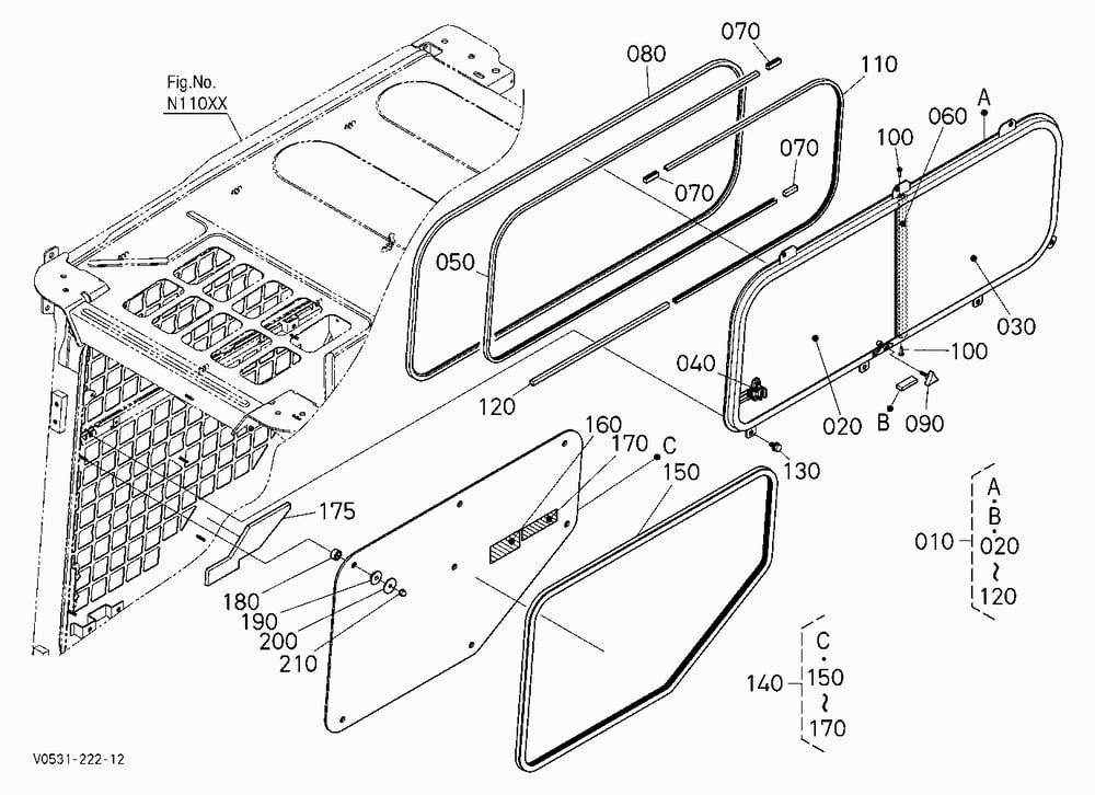 SIDE WINDOW (RIGHT) [HIGH FLOW]