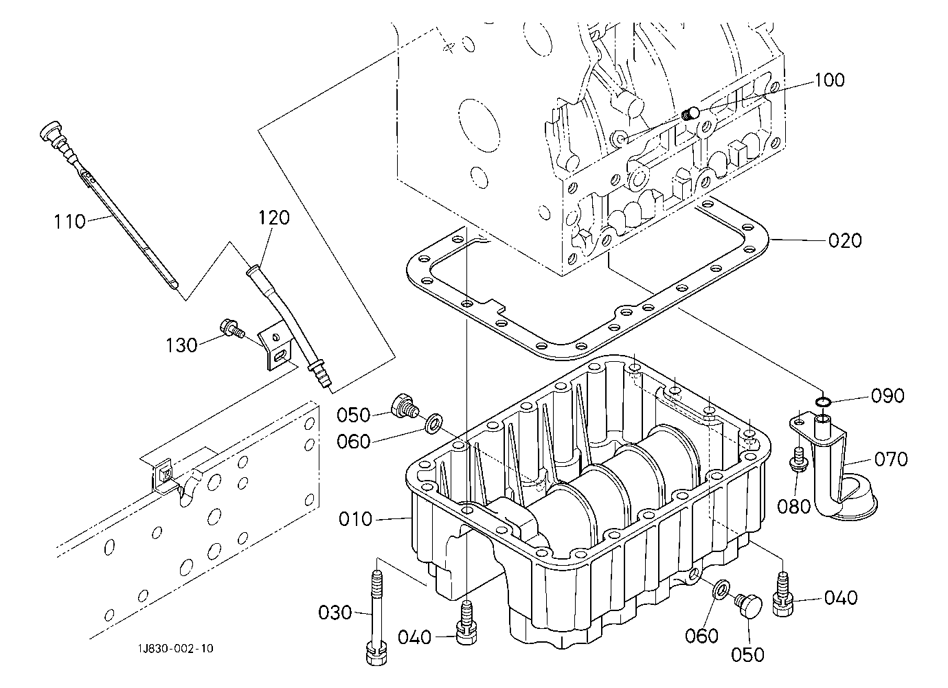 Oil Pan [D1803-M-E3-Lb1/D1803-M-E3-Lb2] [New Type]