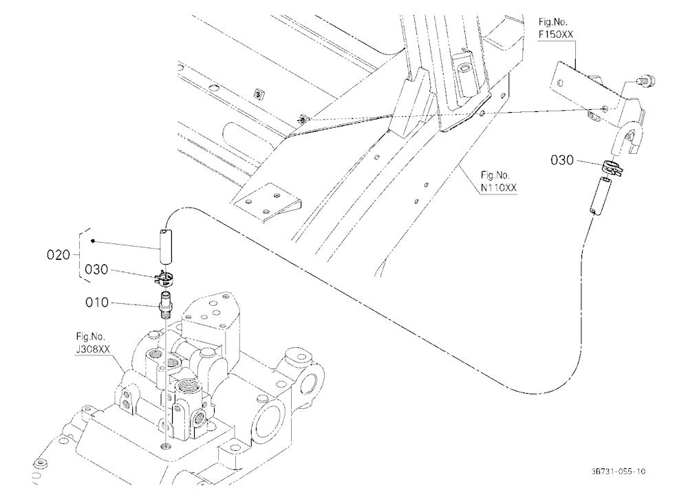 Breather Hose (Hydraulic Cylinder Case)