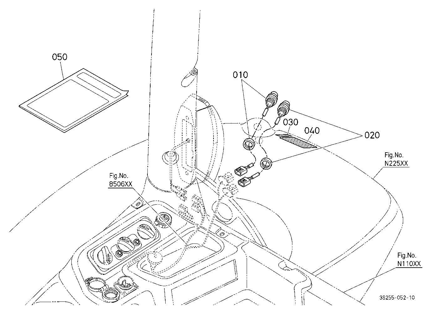 3P Outer Switch Kit (W/G No.M9237) [Option]
