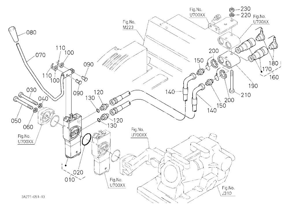 Auxiliary Control Valve Kit (Scd) (2Nd) [Option]