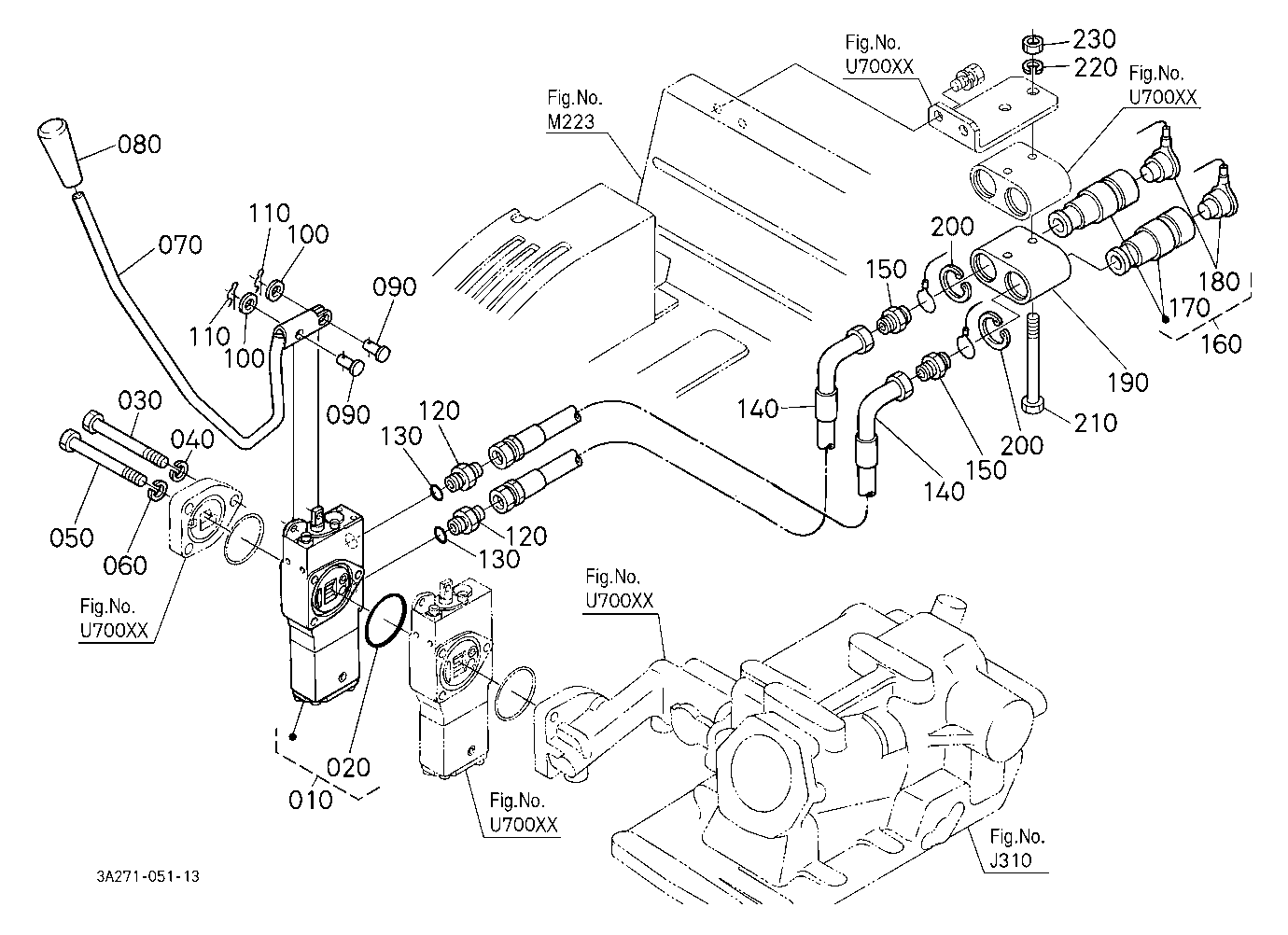 Auxiliary Control Valve Kit (Scd) (2Nd) [Option]