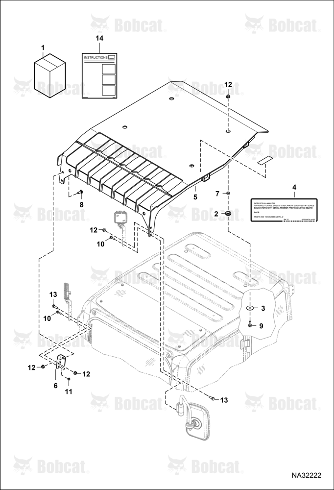 Top Guard Kit B4GR19415 & Above