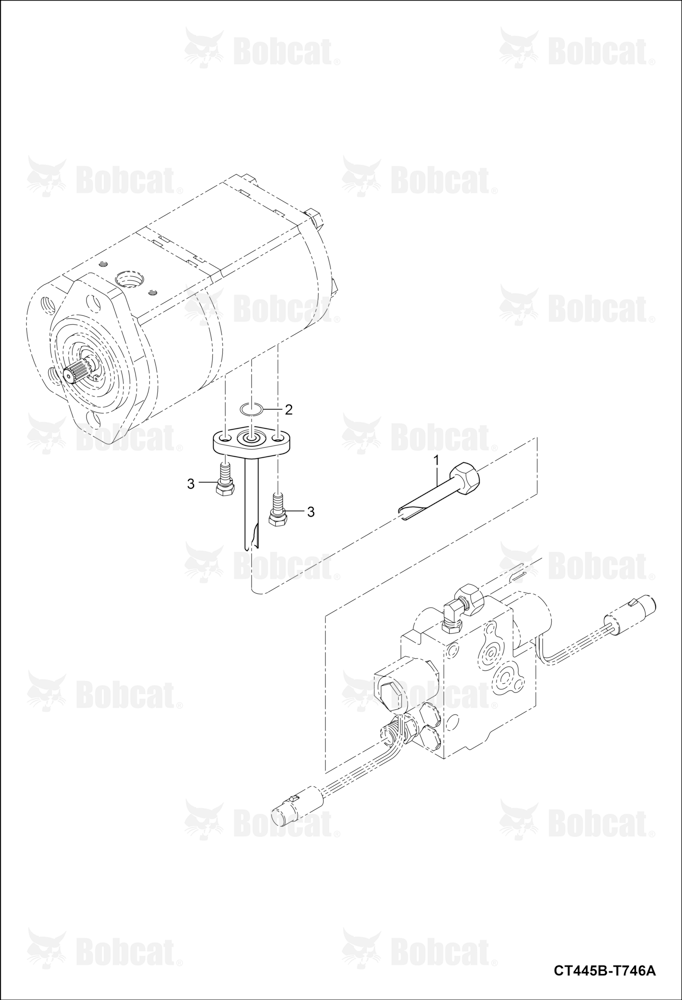 PTO Hydraulic Tube Group