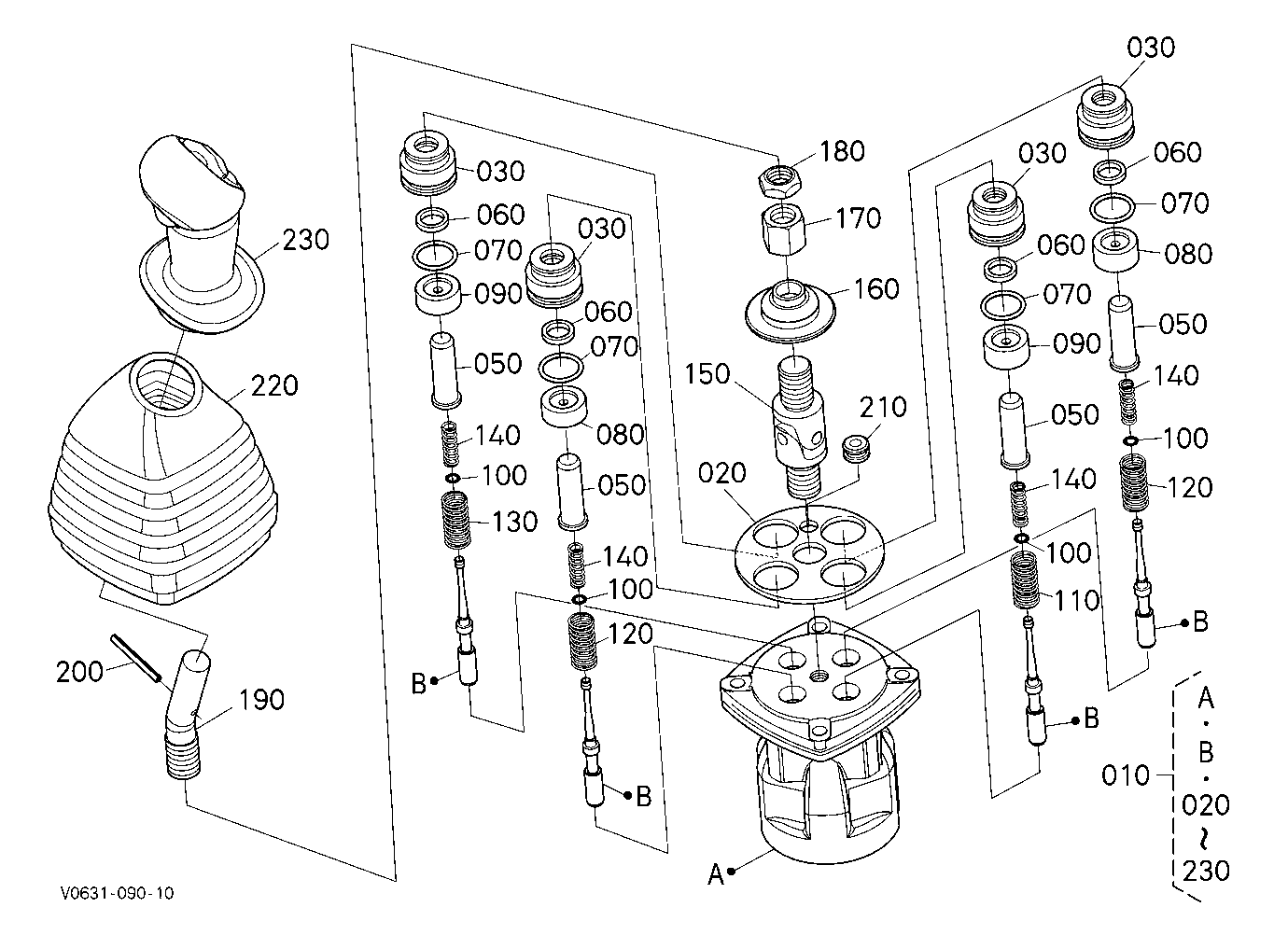 Pilot Valve (Rh) [Component Parts]