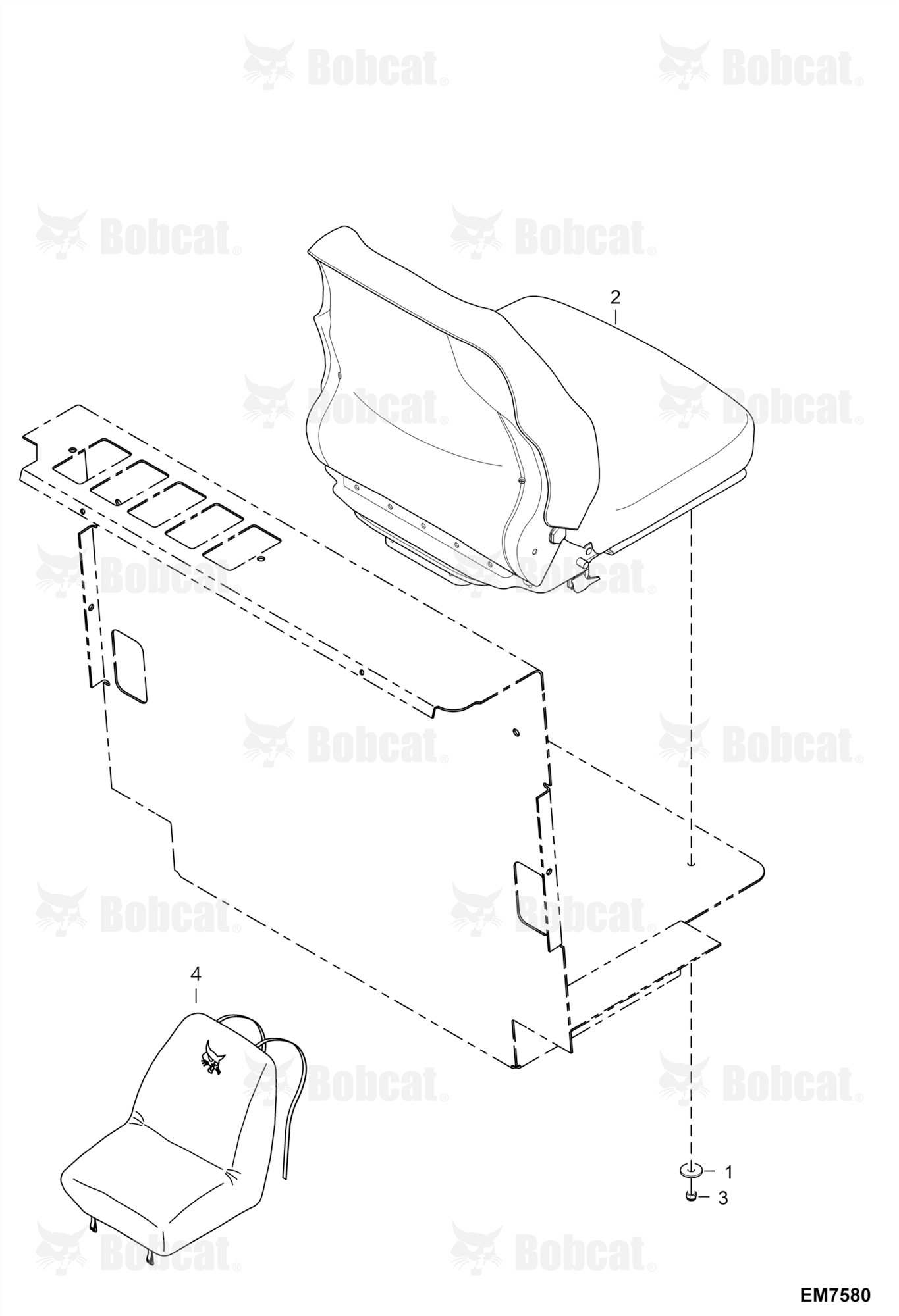 Seat (Vinyl Suspension)