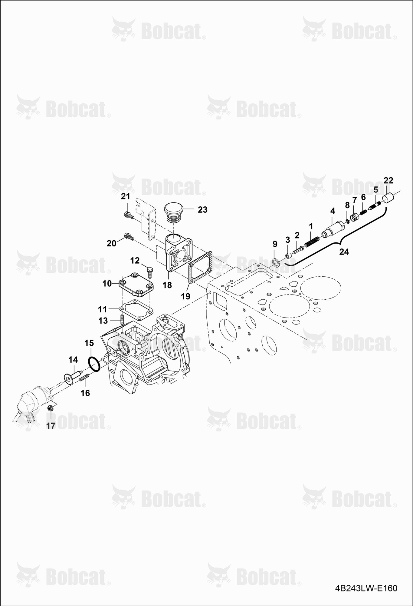 Engine Stop Lever Group