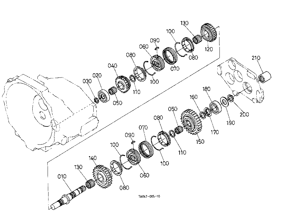 Countershaft [Manual T/M Type]