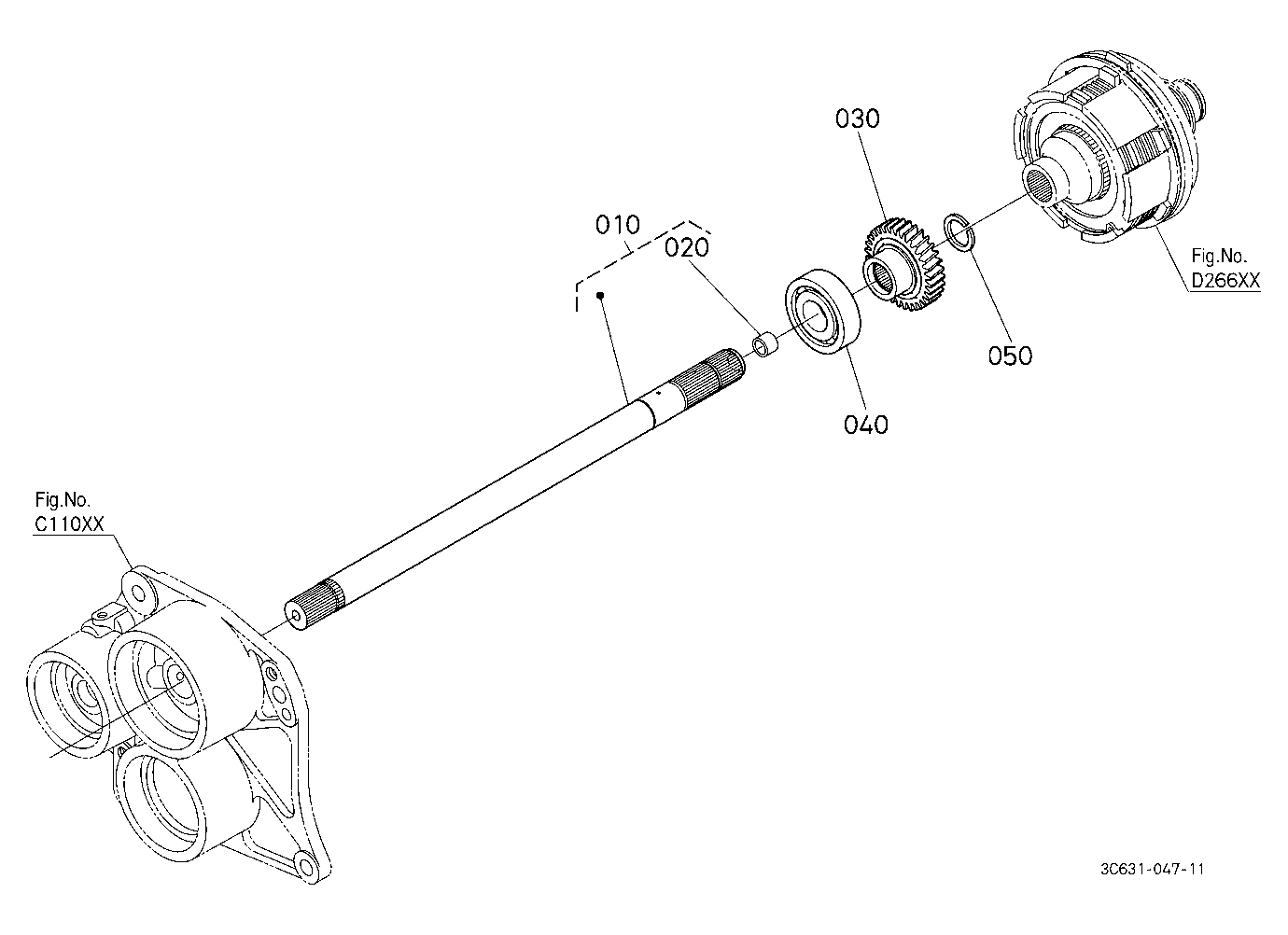 Pto Propeller Shaft