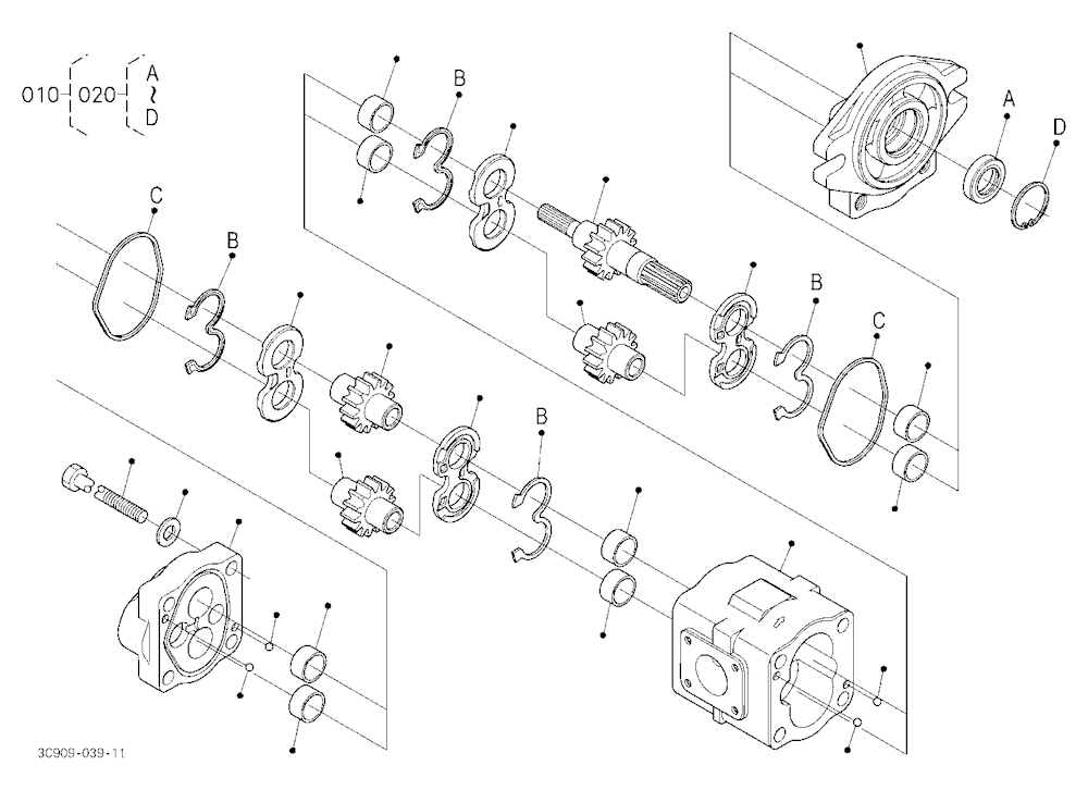 Hydraulic Pump [Component Parts]