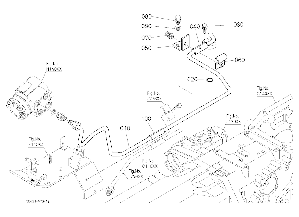 Hydraulic Oil Line (Steering)