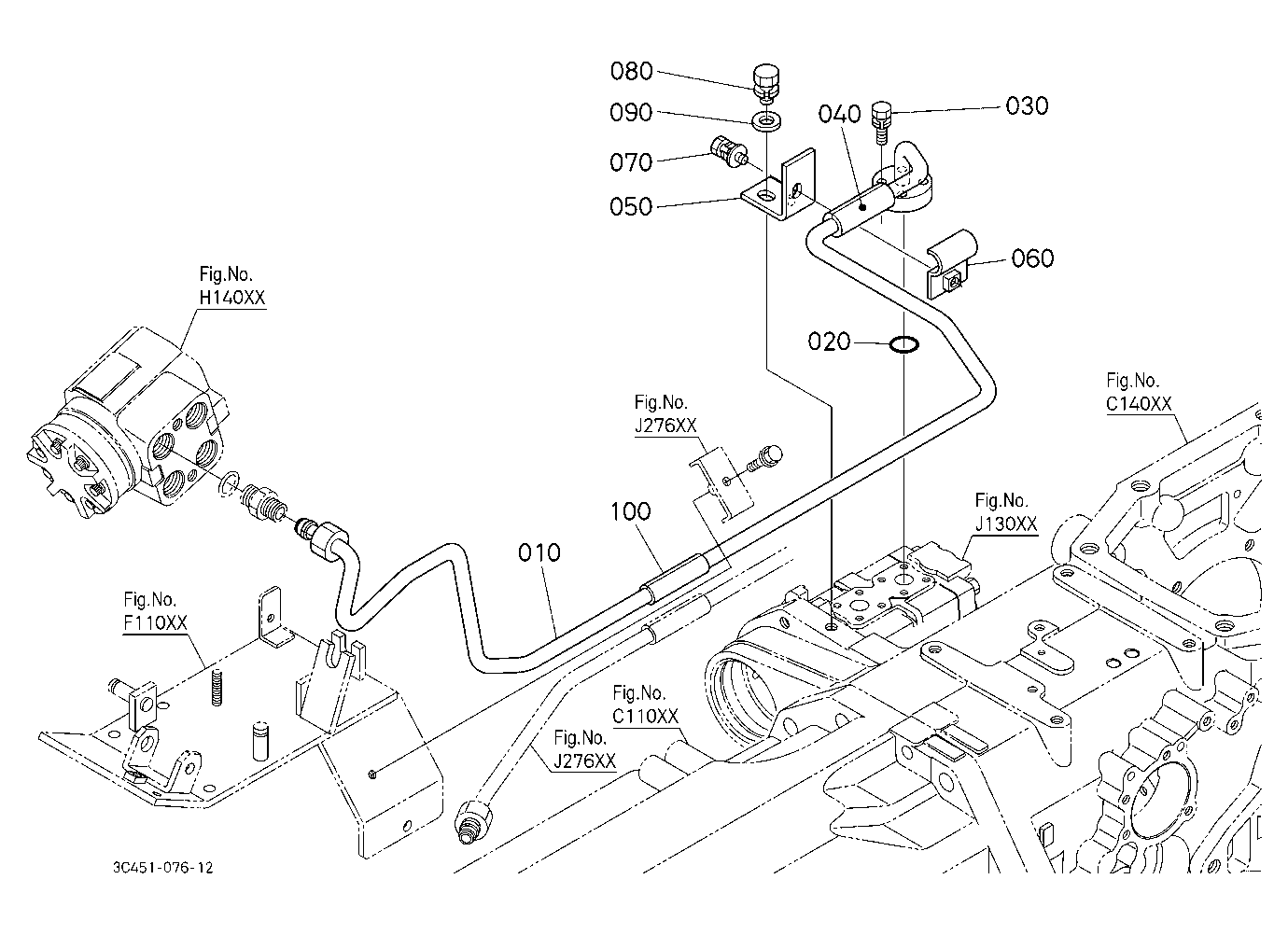 Hydraulic Oil Line (Steering)