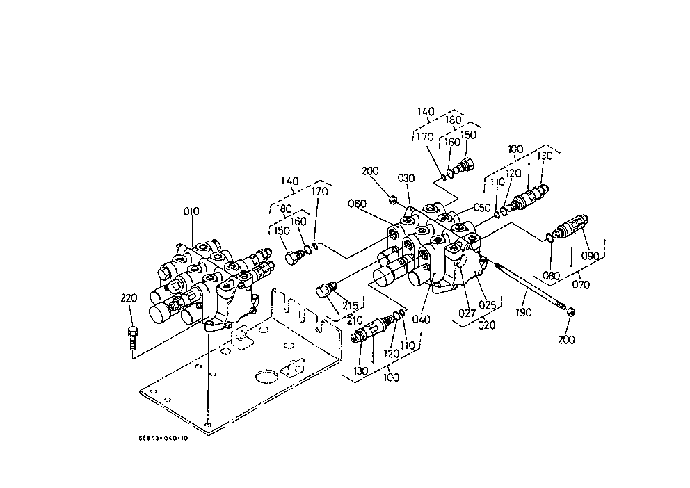 Control Valve(Component Parts)(S/P)