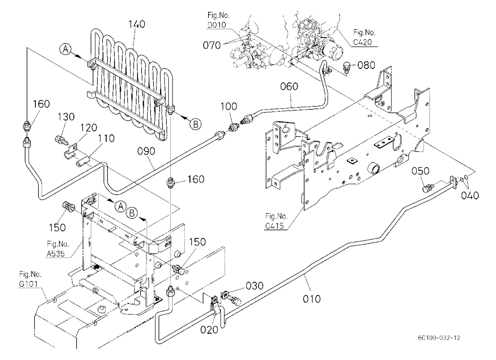 Hydraulic Oil Line (Oil Cooler)