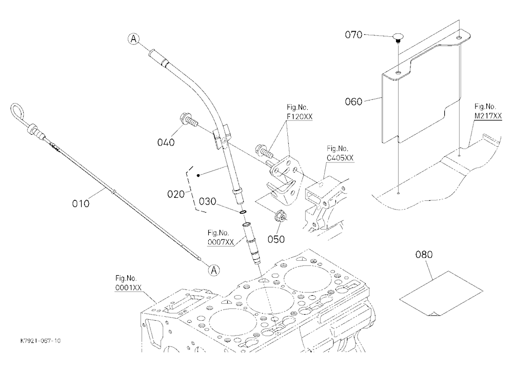 Oil Gauge Kit (W/G. No. V5204A) [Option]