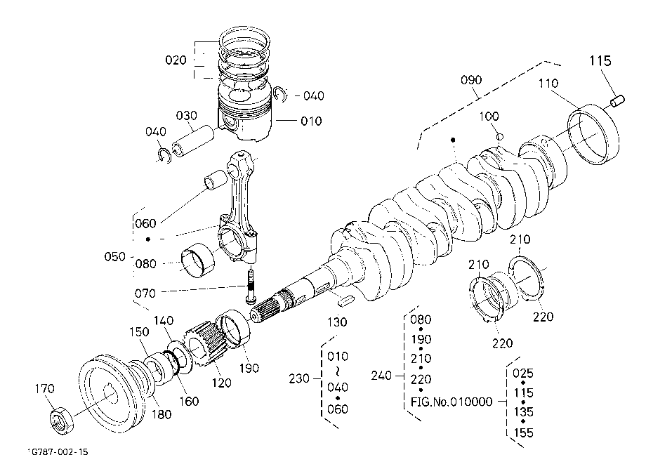 Piston And Crankshaft
