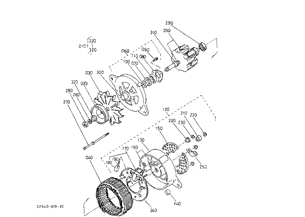 Dynamo [Component Parts](Not For Reman Unit)