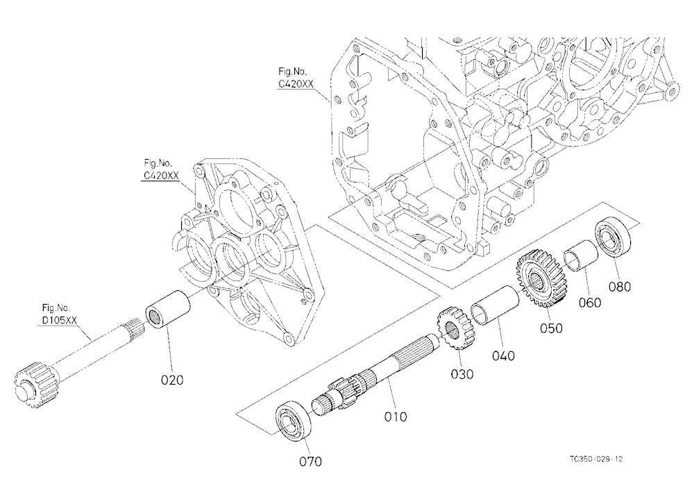 Range Gear Shaft