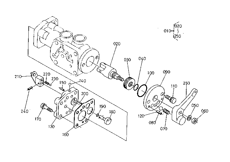 Hydraulic Shuttle Valve (Section Parts 2)