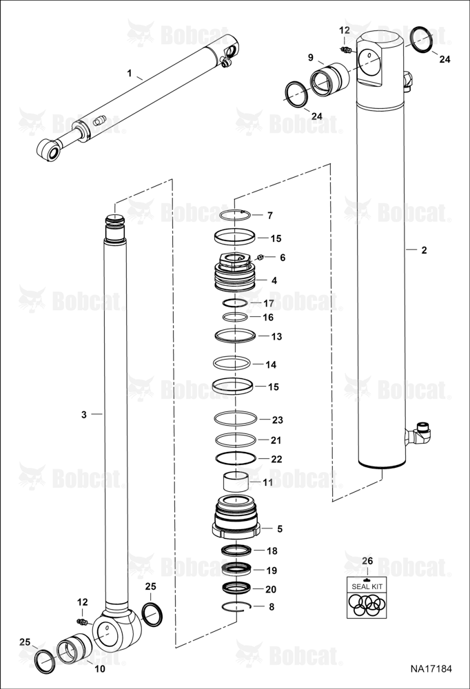 Lift Cylinder (LH)