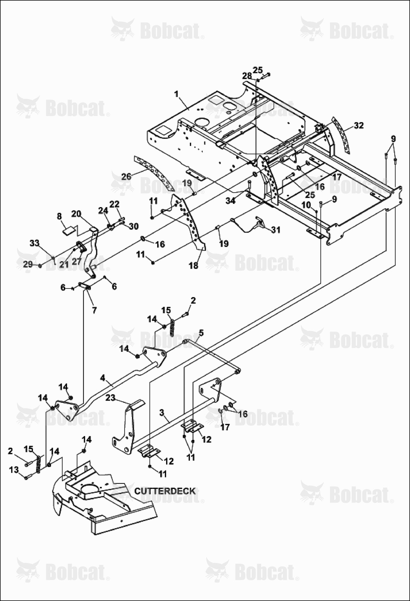 Deck Lift Assembly