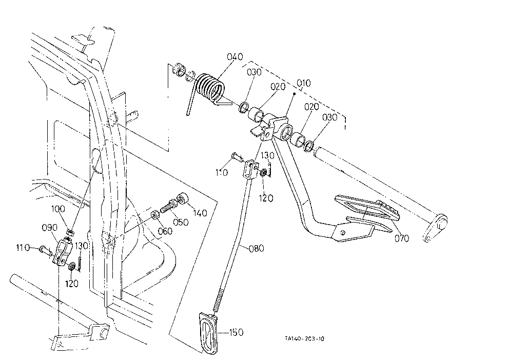 Clutch Pedal [Hst Type] [Cab Type]