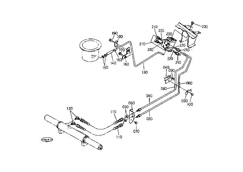 Power Steering Oil Pipe