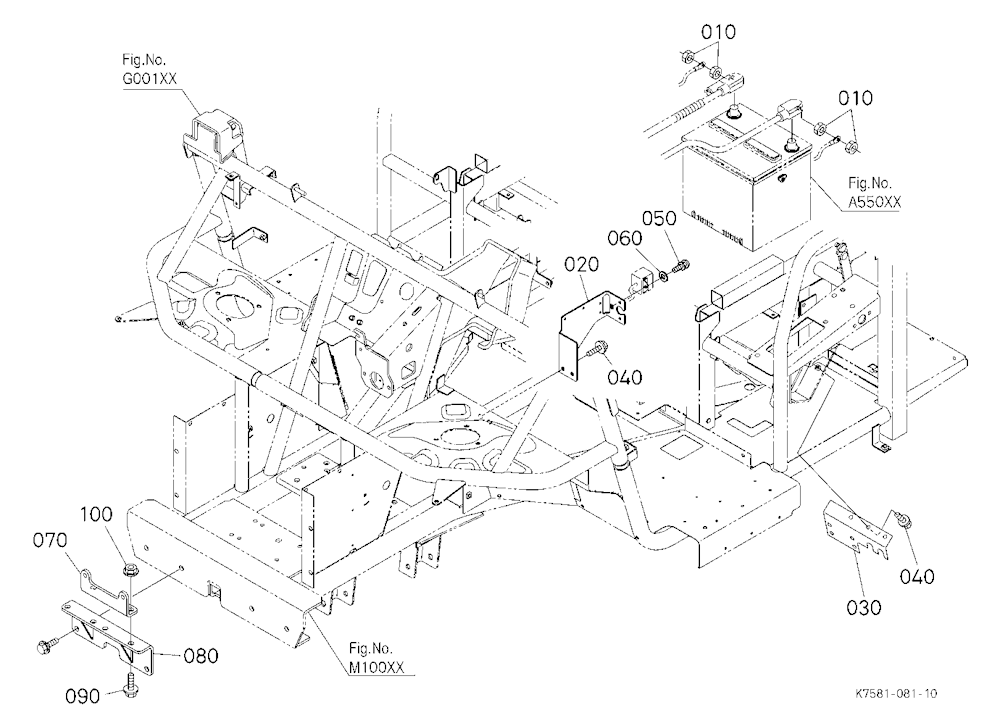 Winch Mounting Kit (W/G.No.V4253) [Option]