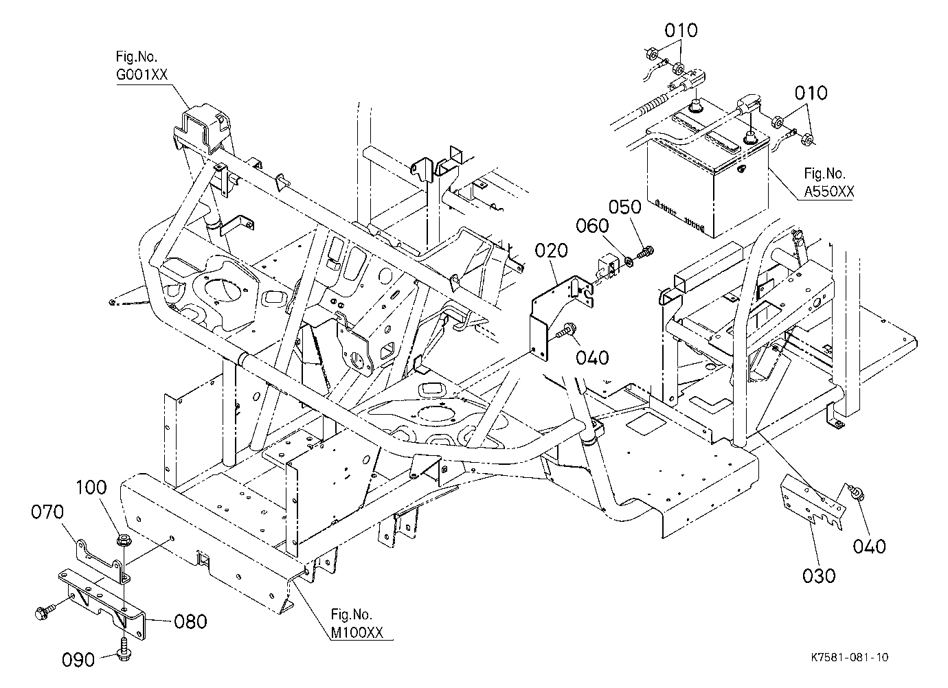 Winch Mounting Kit (W/G.No.V4253) [Option]