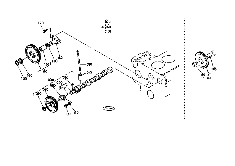 Camshaft [D950-Bh-1(-Sw)]