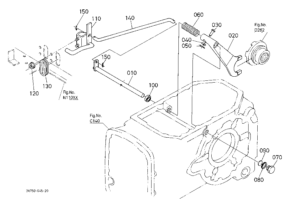 Rear Differential Lock Pedal [Cab Type]