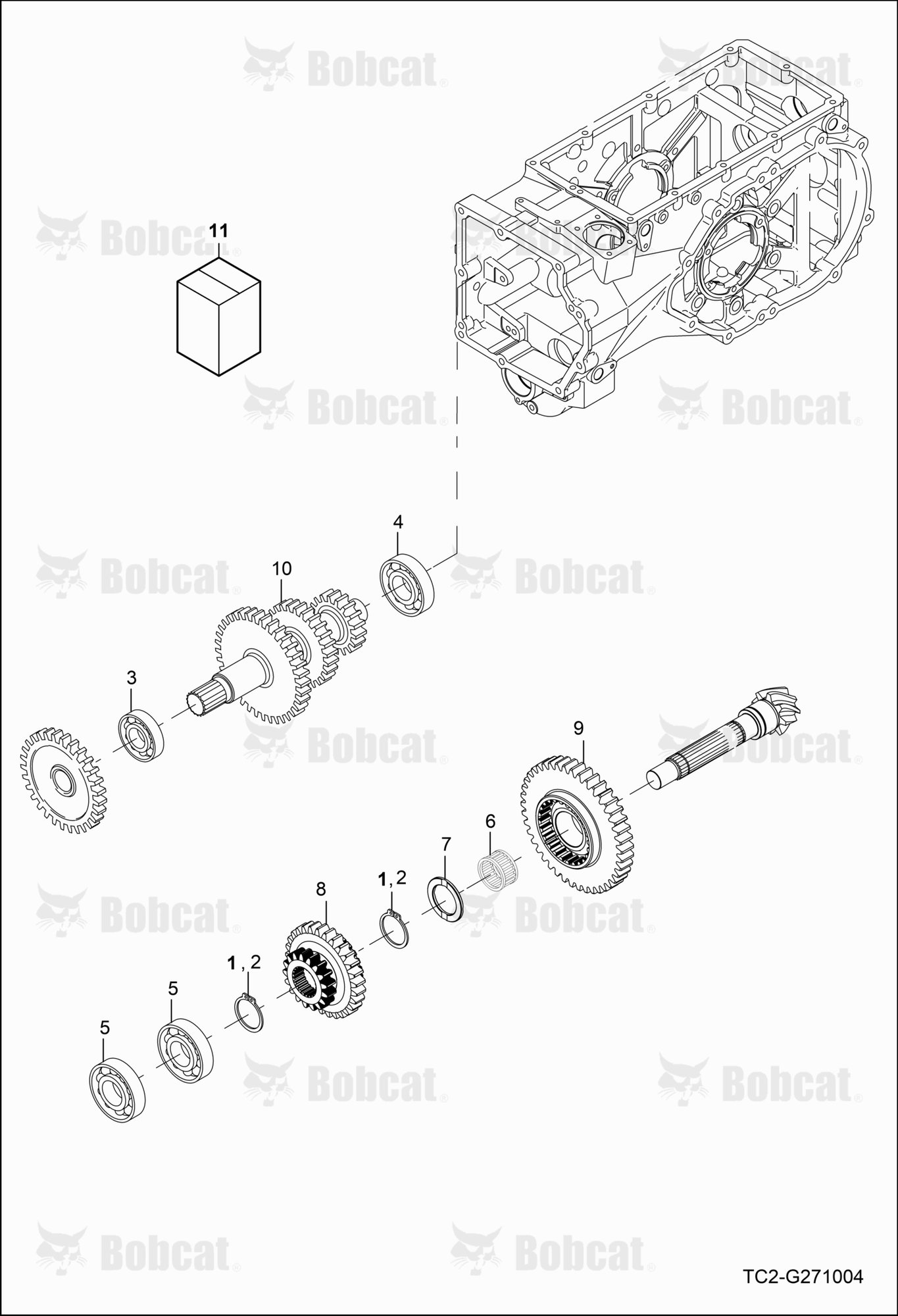 Range Shift Shaft Group