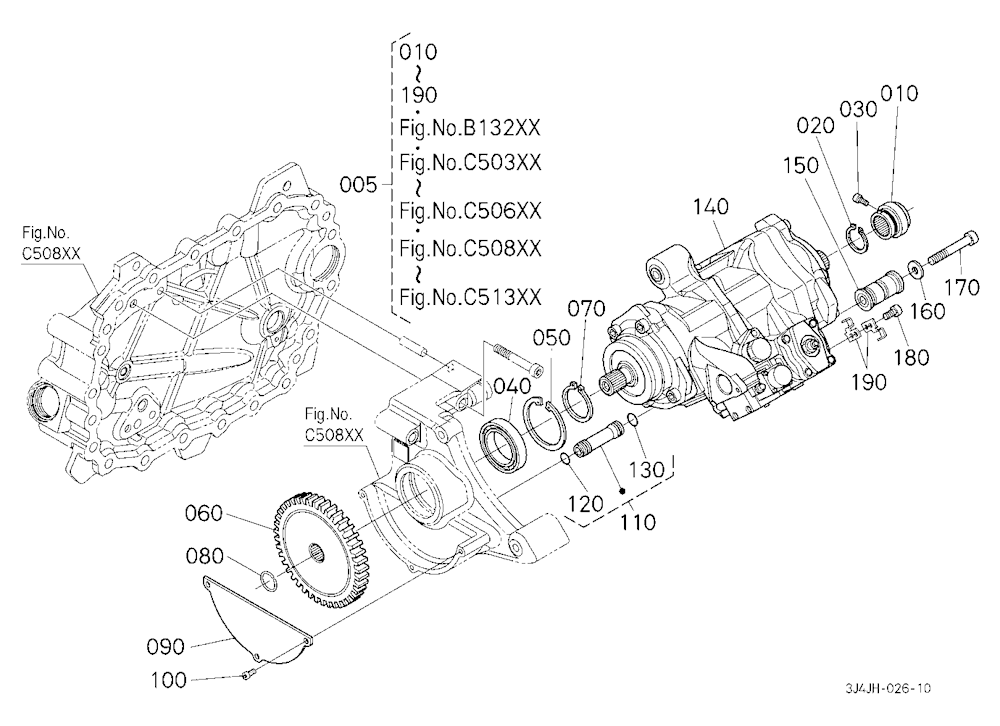 Transmission (Hydraulic Unit) Component Parts