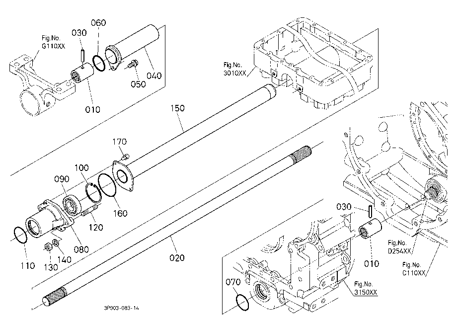 Front Propeller Shaft [Except[Dtsc]] [New]