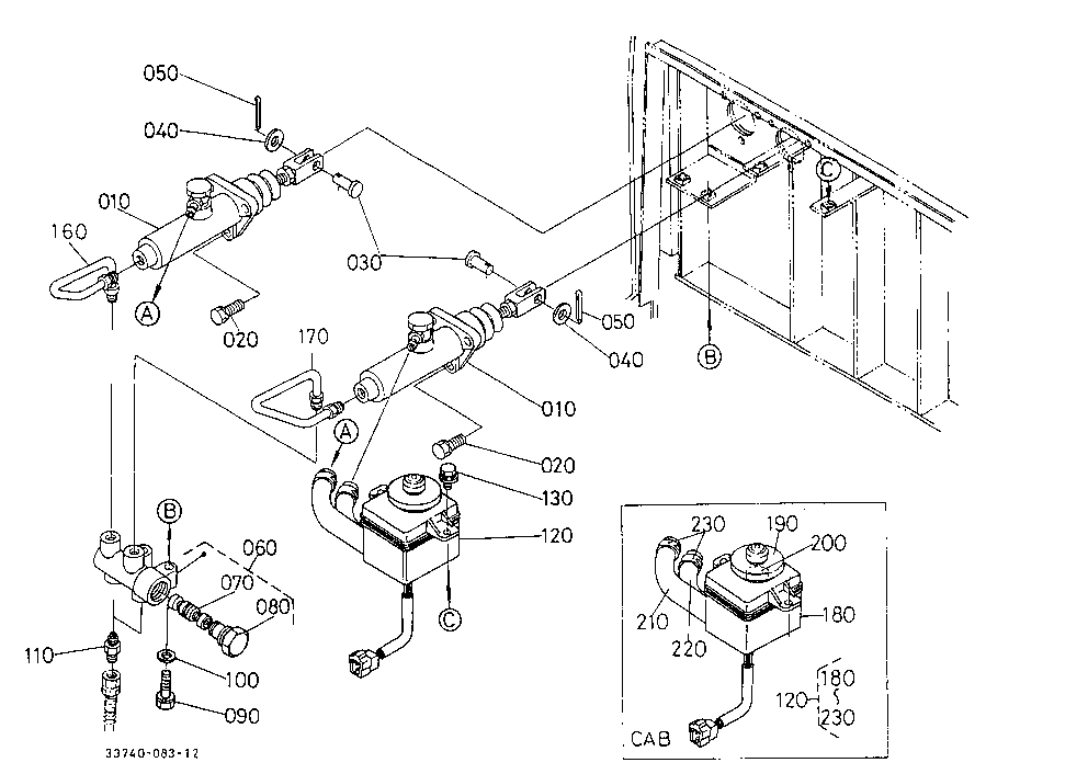 Brake Oil Tank