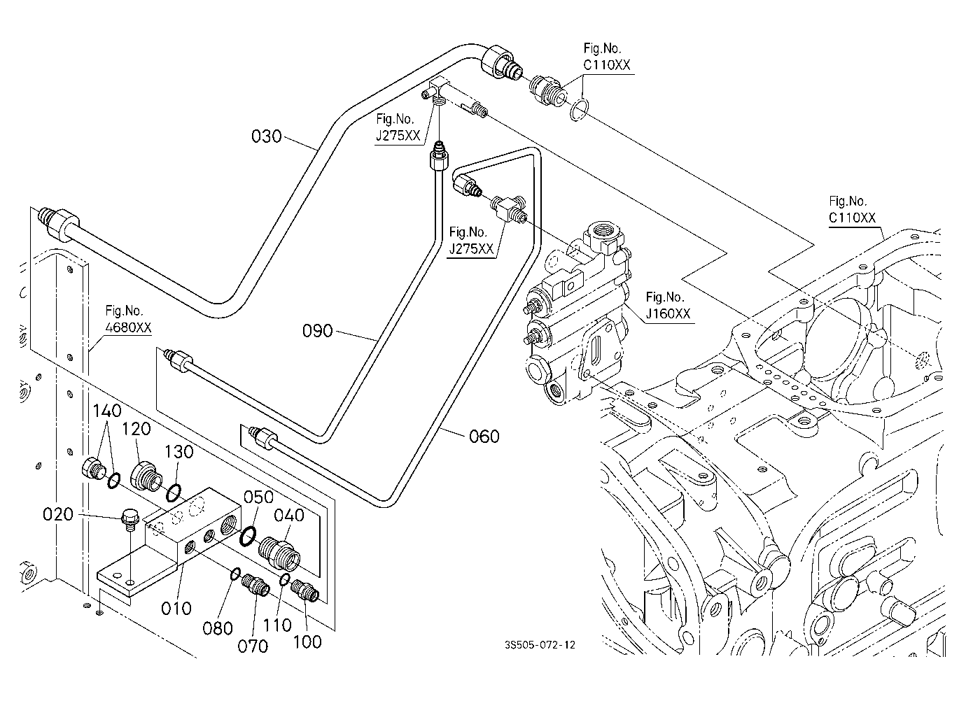 Front Loader Pipe