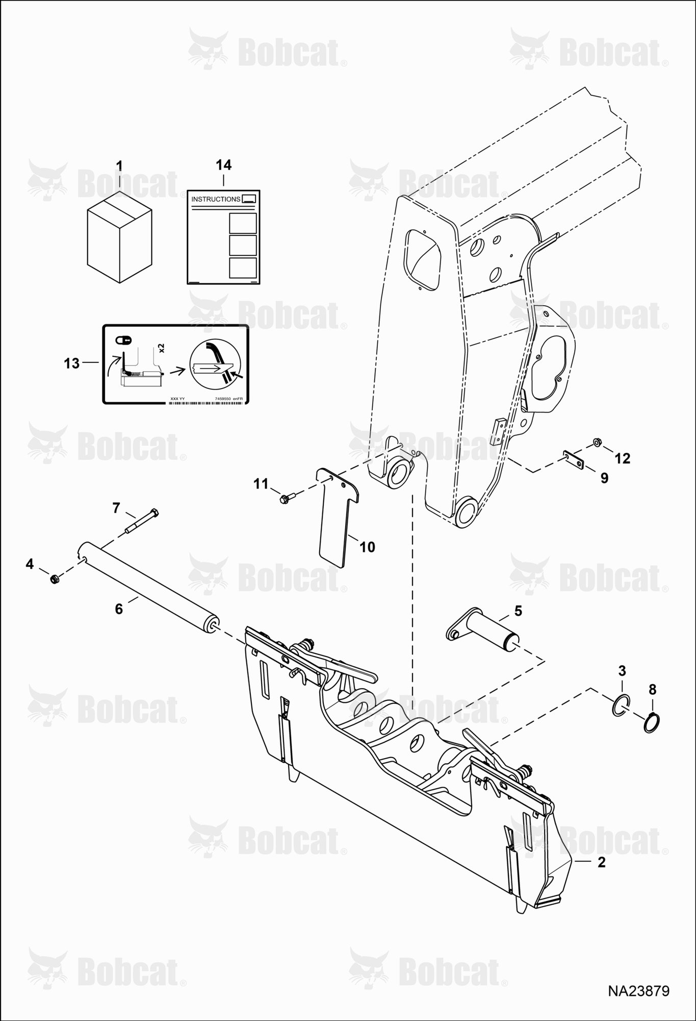 Attachment Carrier (Bob-Tach)