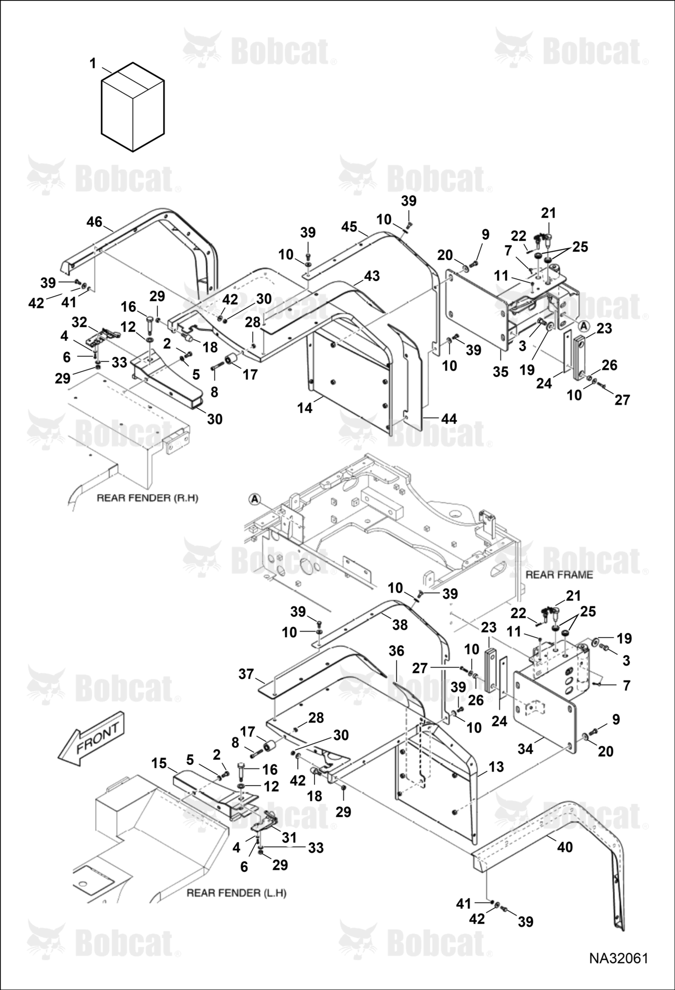Full Fender Kit (Rear)