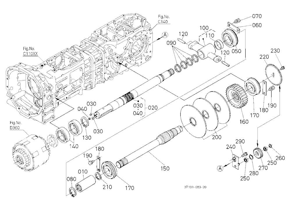 Drive Shaft (Middle/Rear)