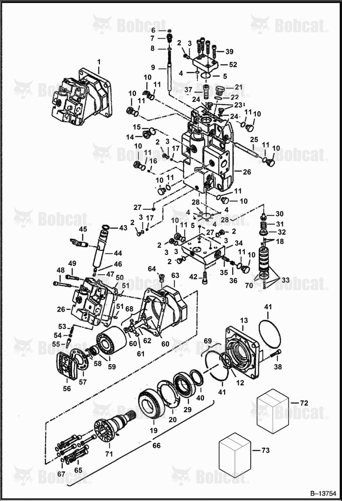 Hydrostatic Motor  503112313 & Above