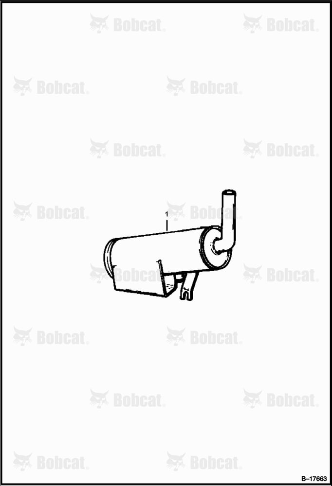 MUFFLER/PURIFIER Kit  561811001 & Above, 561911001 & Above