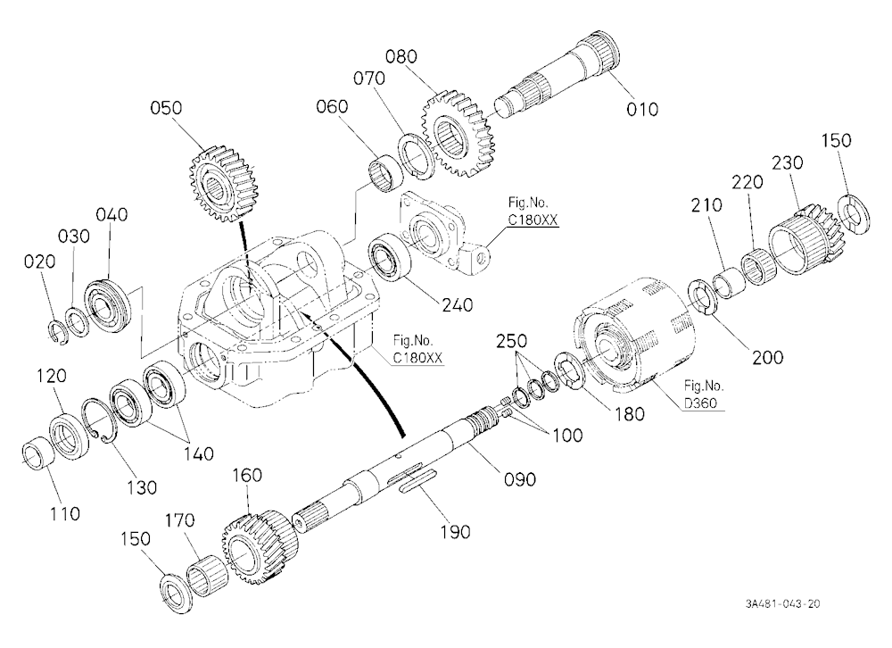 Front Propeller Shaft (Rear)