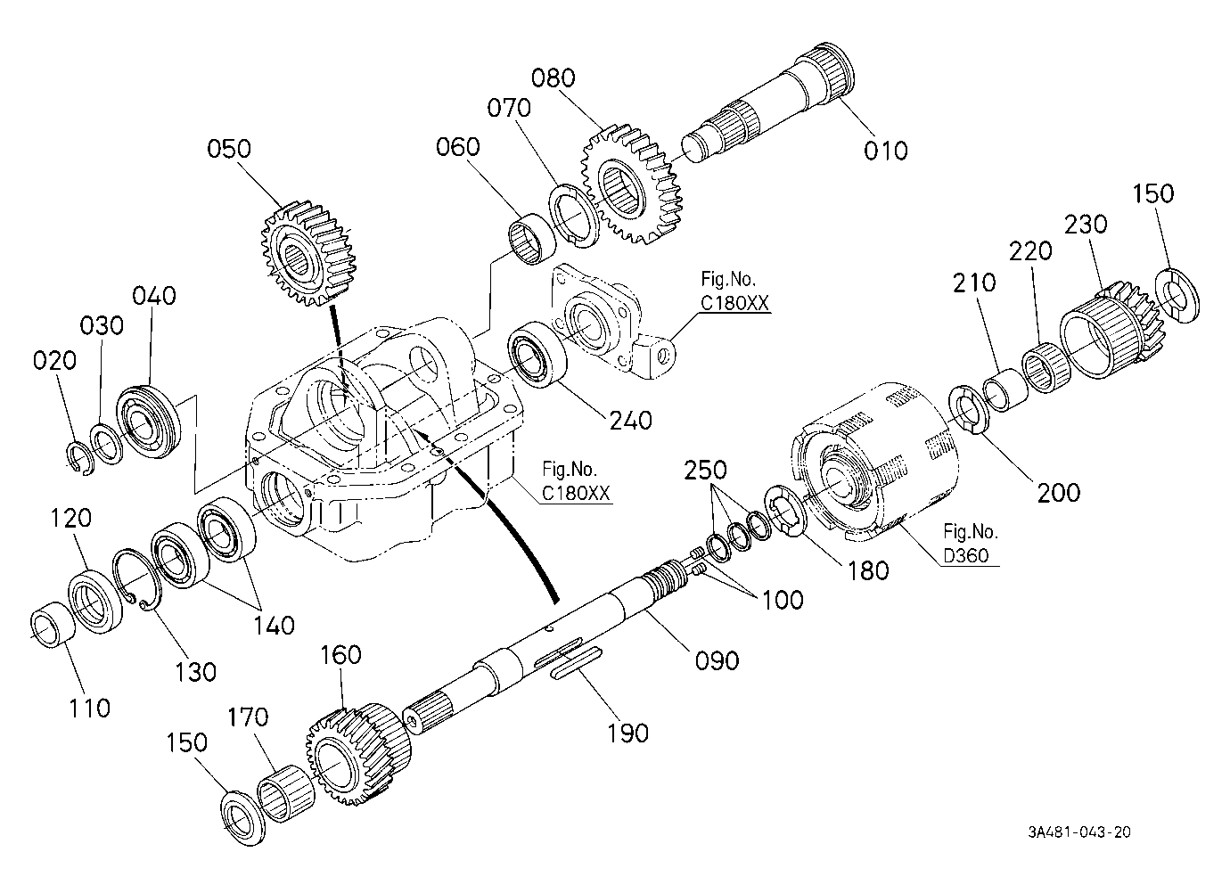 Front Propeller Shaft (Rear)