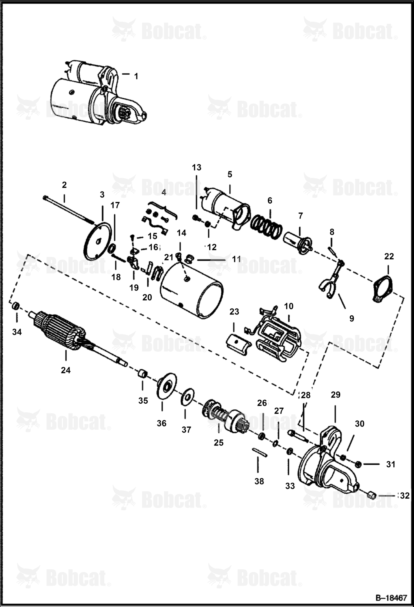 Starter (Delco 1998339 & 1113598)