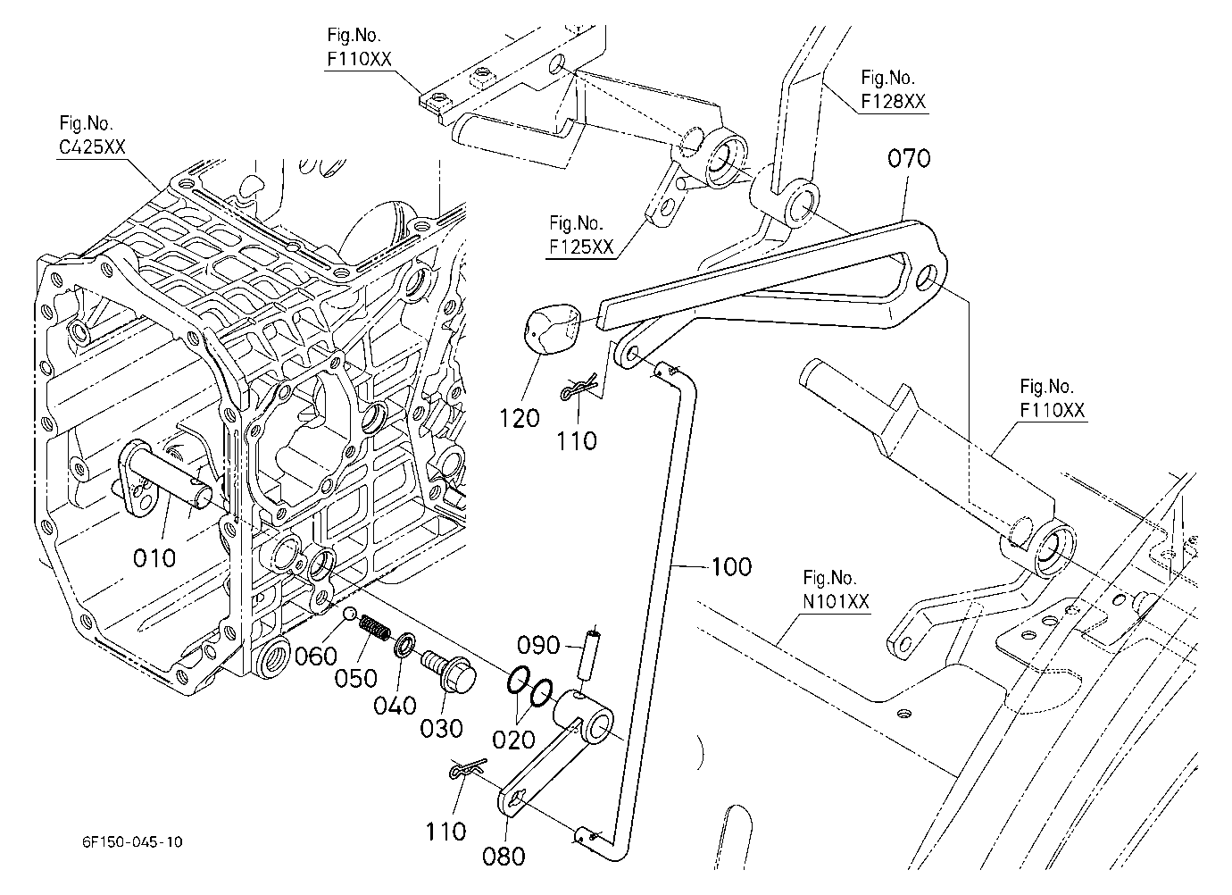 Front Wheel Drive Lever [A]