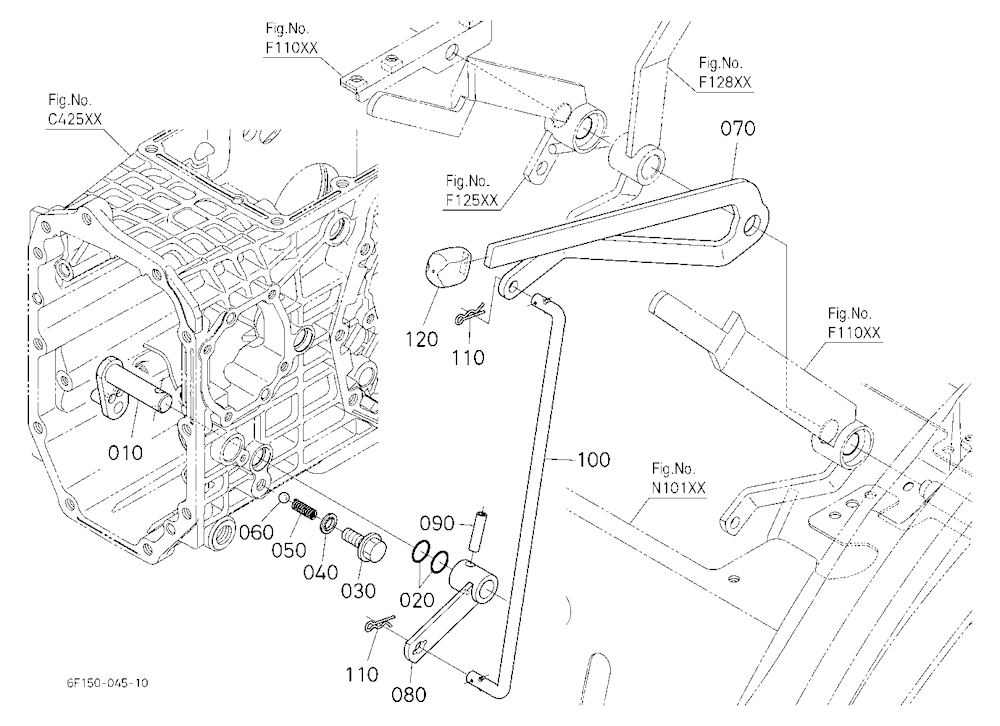 Front Wheel Drive Lever [A]