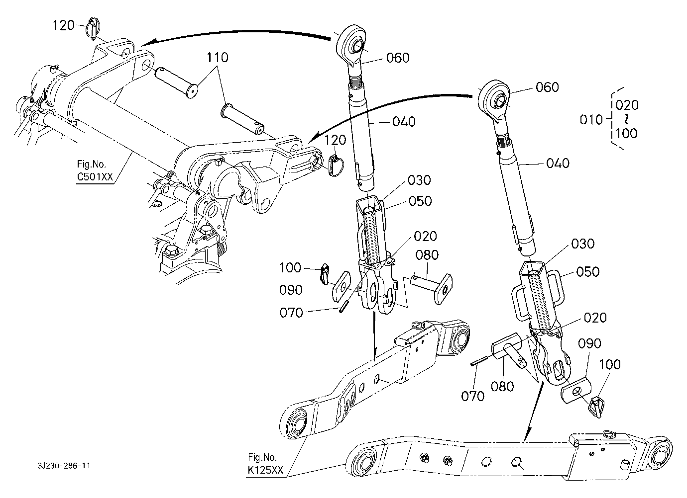 3-Point Linkage (Lift Rod)