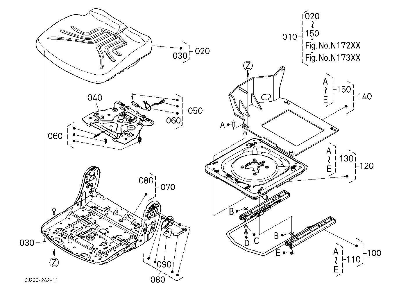 Seat1 (Seat Cushion) [Component Parts]