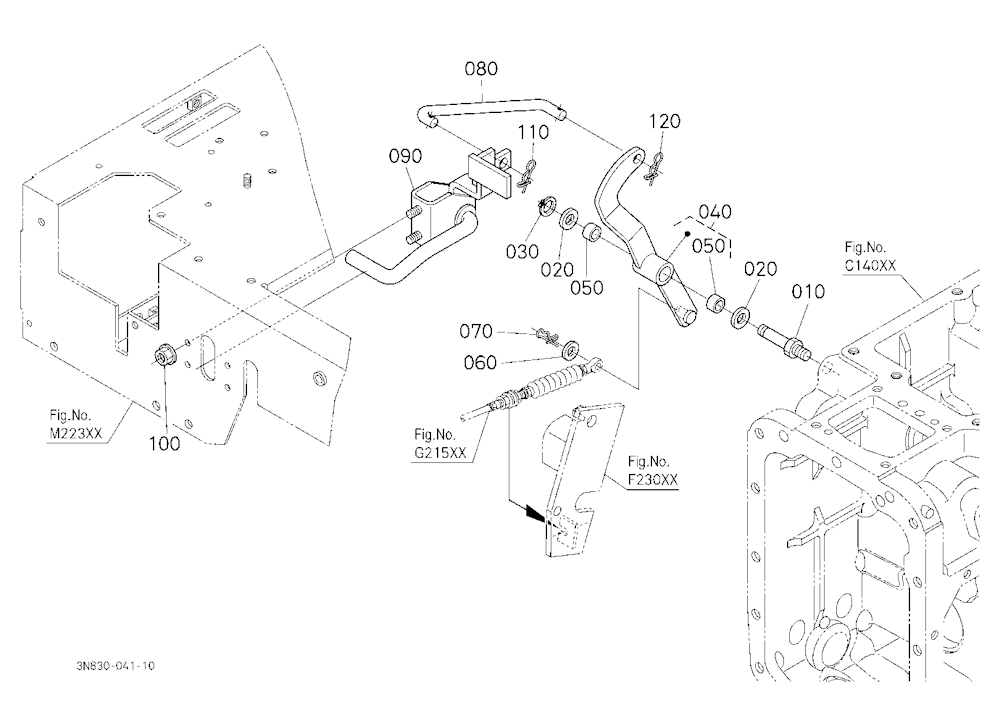 Front Differential Lock Pedal